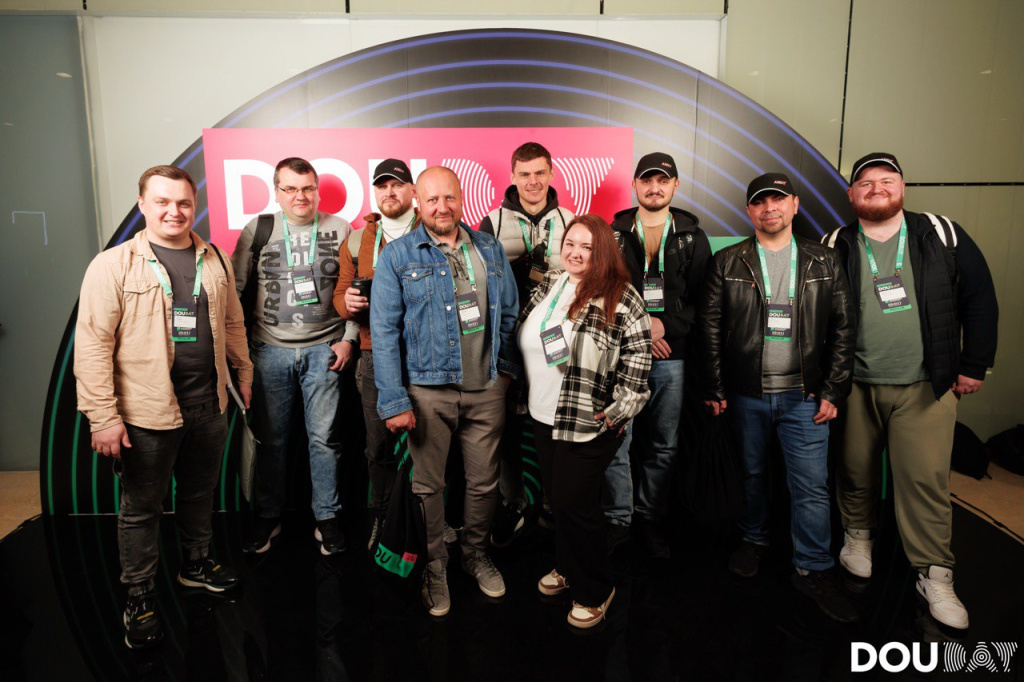 Axis-Y team on a DOU DAY 2025